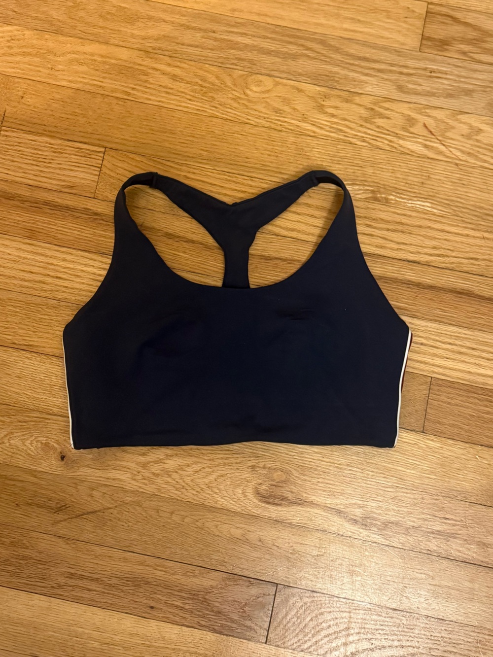 all in motion Black Seamless Racerback Sports Bra